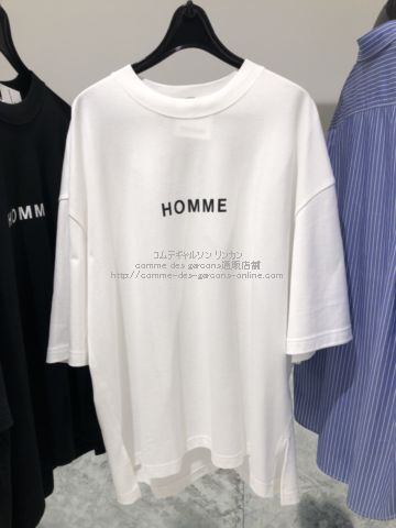 新品☆コムデギャルソンオム☆シンプルTシャツ | tspea.org