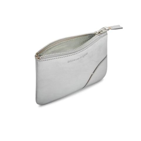 Comme des clearance garcons silver wallet