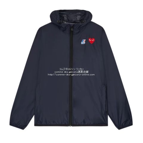 新品未使用　PLAY COMME DES GARÇONS x K-WAYプレイコムデギャルソン