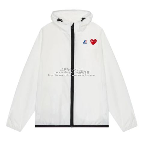 新品未使用　PLAY COMME DES GARÇONS x K-WAYプレイコムデギャルソン