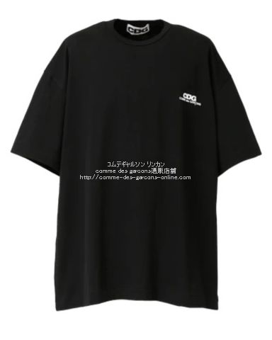コムデギャルソンCDG オーバーサイズTシャツ-クラシック ロゴ -2022SS 