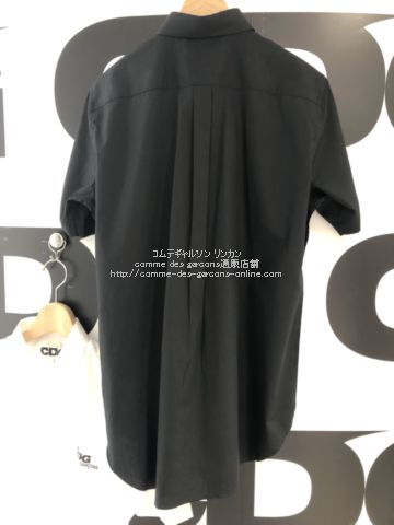 コム デ ギャルソン 22ss Black シャツ FI B031 S22/1 | cair4youth.com