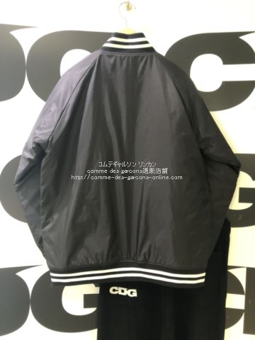 cdg コムデギャルソン ジャケット　VARSITY JACKETナイロンジャケット