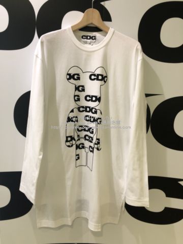 Bearbrick x CDG T-SHIRT White