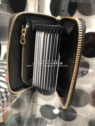 コムデギャルソン SA2110-黒-ジャバラ財布-コインケース・カードケース（蛇腹財布）