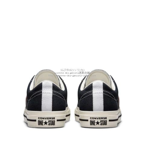 プレイ コムデギャルソン コンバース ワンスター-黒- Play CDG CONVERSE ONE STAR-海外限定-