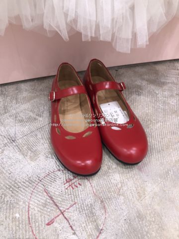 COMME des GARCONS GIRL シューズ（その他） 23cm 赤靴/シューズ