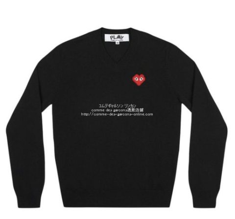 ニット セーター-Play Comme des Garcons（プレイ・コムデギャルソン