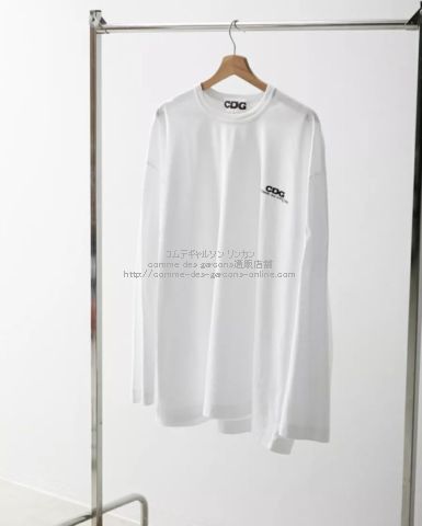 コムデギャルソンCDG ロンT・オーバーサイズ長袖Tシャツ