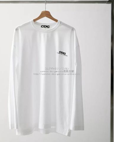 コムデギャルソンCDG ロンT・オーバーサイズ長袖Tシャツ クラシックCDG ...