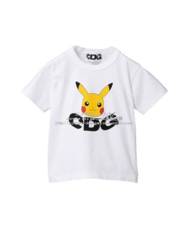 コムデギャルソンCDG×Pokémon(ポケモン)キッズTシャツ-子供服