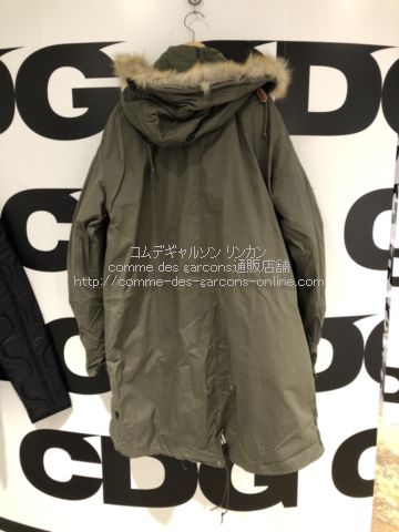 CDG コムデギャルソン ALPHA FISHTAIL COAT モッズコート | ochge.org