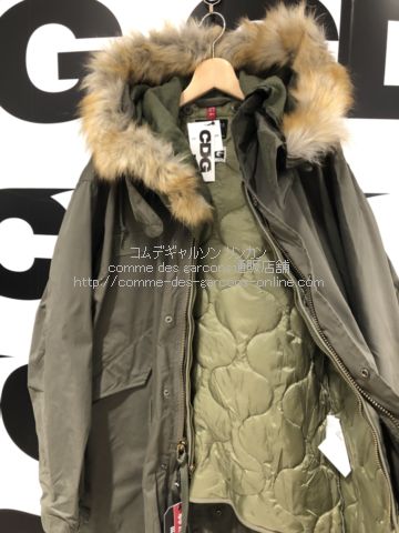 CDG コムデギャルソン ALPHA FISHTAIL COAT モッズコート