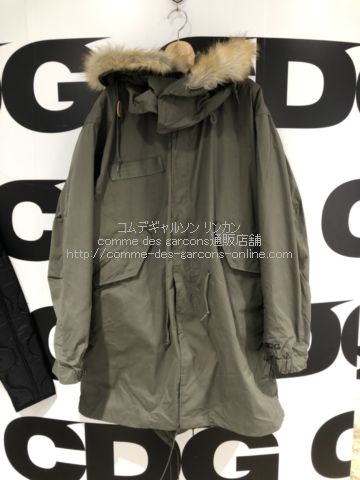 CDG コムデギャルソン ALPHA FISHTAIL COAT モッズコート