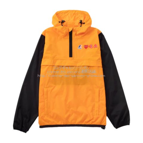 アノラックパーカーコムデギャルソン kway アノラックパーカー ...