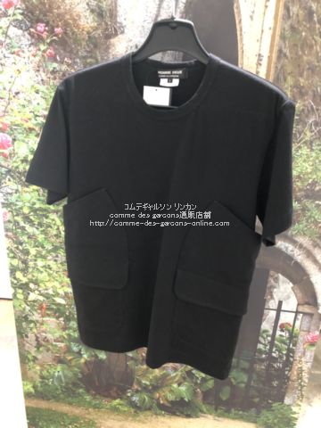コムデギャルソン オムドゥ ポケットTシャツ-2023SS
