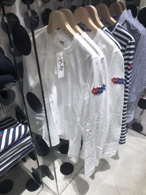 長袖Tシャツ（ロンT）-Play Comme des Garcons（プレイ