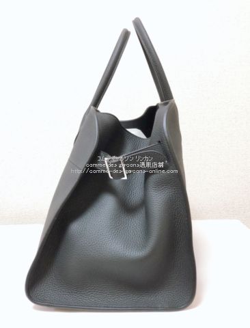 38x28x23cm【新品】THE ROW Margaux15 ザロウ マルゴー ブラック レザー