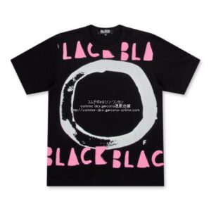 Black COMME des GARCONS 2023SS TシャツB-フィリップパゴウスキー 