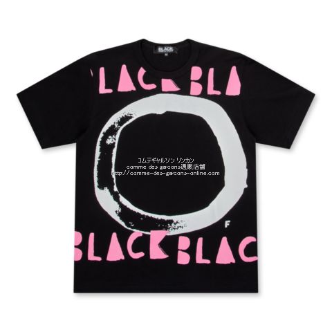 Black COMME des GARCONS 2023SS TシャツB-フィリップパゴウスキー