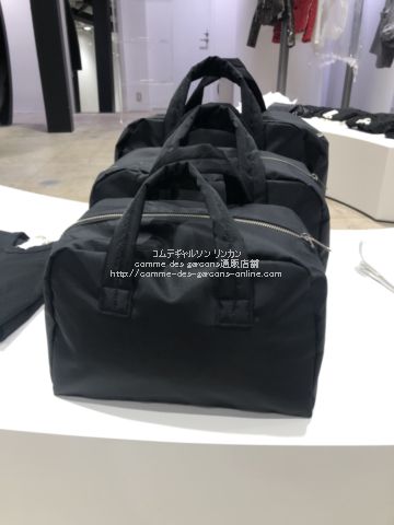 超超大容量】COMME des GARCONS ボストンバック BLACK