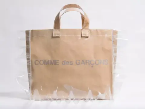 Comme des Garçons ビニール トートバッグ ショルダーバッグgarcons