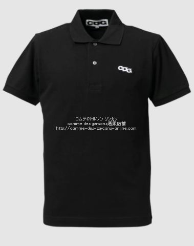 CDG コムデギャルソン ワッペンロゴ ポロシャツ| コムデギャルソン 