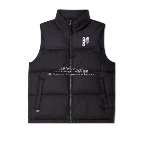 CDGコムデギャルソン×ザノースフェイス限定Nuptse Vest（ヌプシ ベスト 