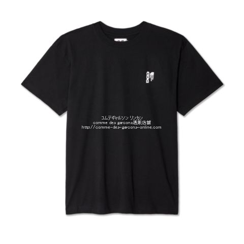 CDGコムデギャルソン×ザノースフェイス限定Tシャツ-黒