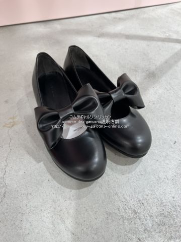 cdggirl-23aw-bigribbon-shoes