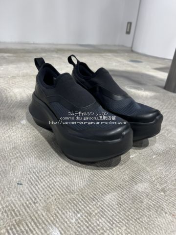 sliponplatfoコムデギャルソン Salomon slip on platform 28cm