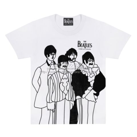 THE BEATLES COMME des GARCONS AD2009 イエローサブマリン プリント T ...
