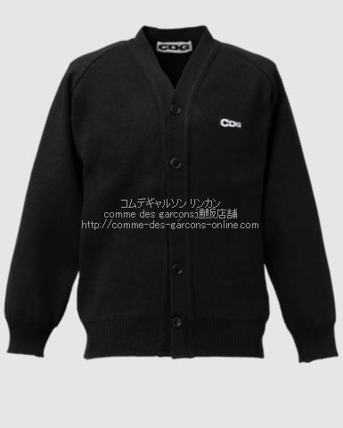 CDG コムデギャルソン ワッペンロゴ カーディガン