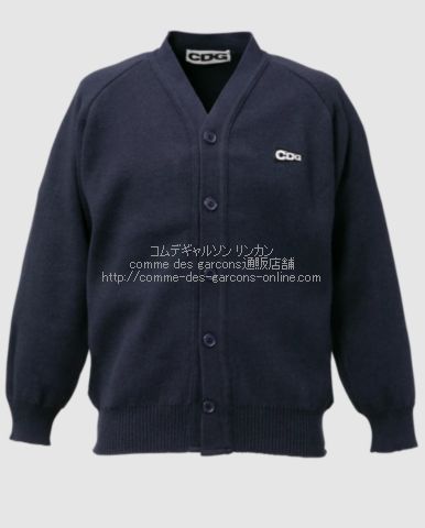 CDG コムデギャルソン ワッペンロゴ カーディガン