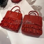 コムデギャルソンガール フリル ダッフルバッグ（赤）