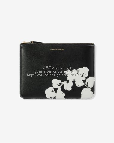 コムデギャルソン DENIM TEARS-デニムティアーズ- Black SA5100 ポーチ型財布・クラッチバッグ