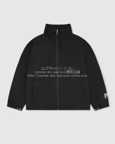 CDGコムデギャルソン×ザノースフェイス限定 ウインドジャケット-黒-24AW