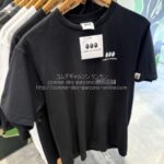 batpe-cdg-25ss-wlogopoint-tee-bk