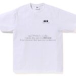 batpe-cdg-25ss-wlogopoint-tee-wh