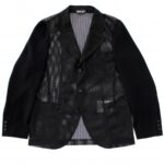 コムデギャルソンオムドゥ 25ss メッシュジャケット HOMME DEUX