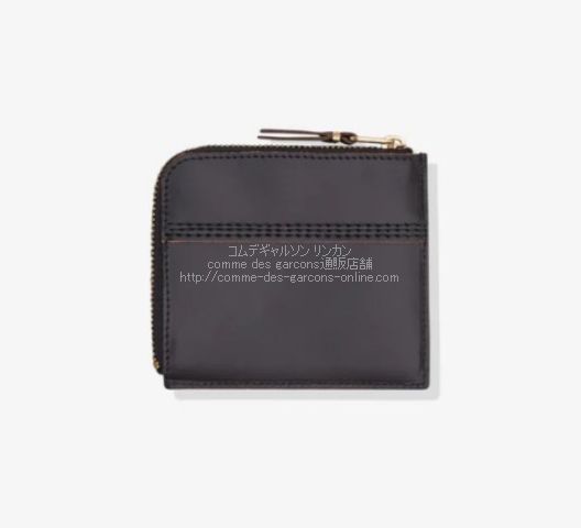 COMME des GARCONS コムデギャルソン DES 二つ折り財布 ブラック