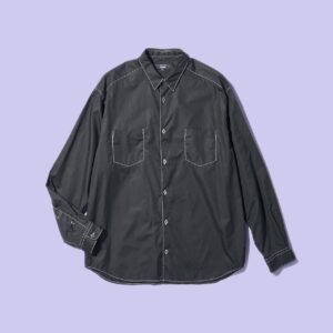 Tricot コムデギャルソン　半袖シャツジャケット　ブラック トリコ コムデギャルソンtricot COMME des GARCONS ベスト