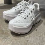 コムデギャルソン限定サロモン 厚底レザースニーカー-白-2025AW