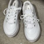 コムデギャルソン限定サロモン 厚底レザースニーカー-白-2025AW