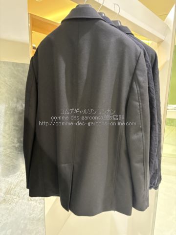 コムデギャルソンオム ウールサージ ジャケット-25AW