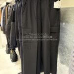 コムデギャルソンオム ウールサージイージーカーゴパンツ-25AW