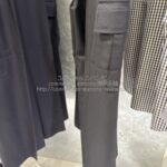 コムデギャルソンオム ウールサージイージーカーゴパンツ-25AW