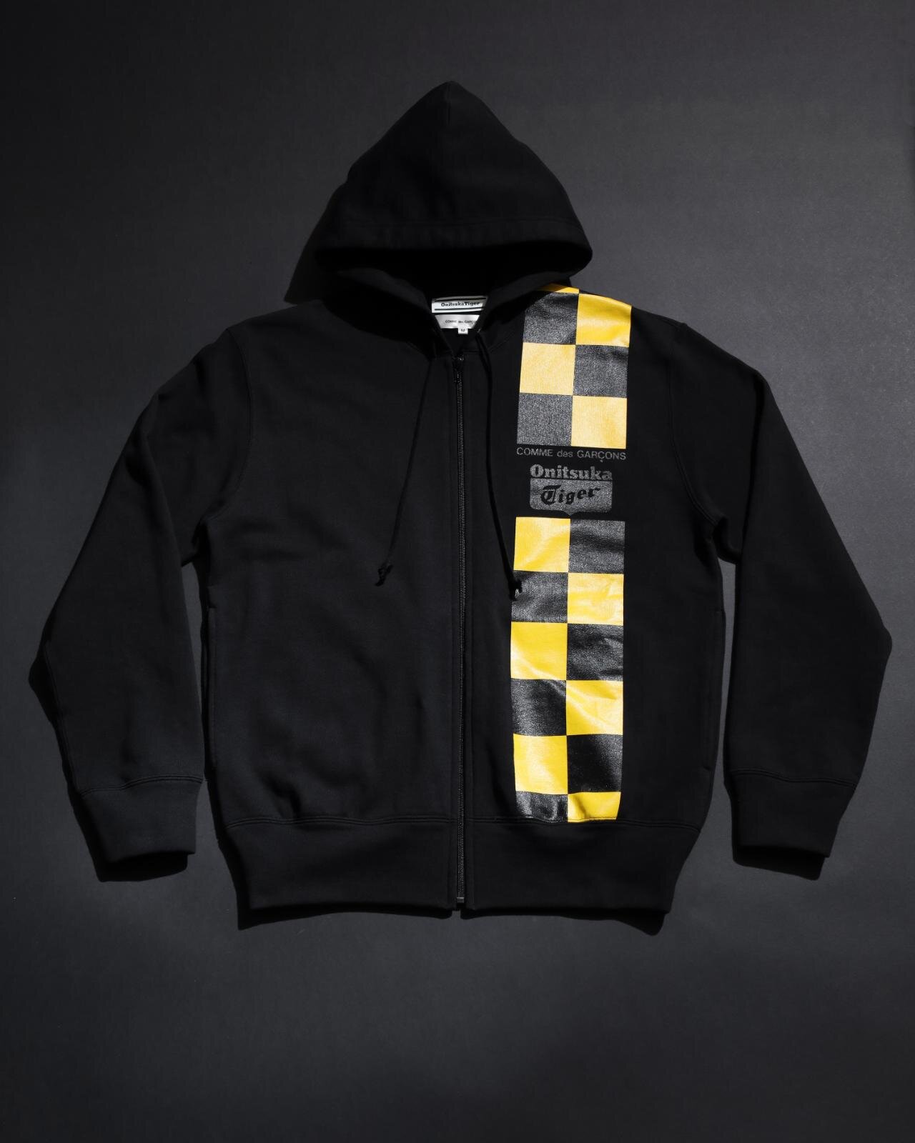 コムデギャルソン×オニツカタイガー ジップ フーディー