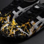 コムデギャルソン×オニツカタイガー“メキシコ 66”スプラッシュ ハンド ペイント