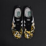 コムデギャルソン×オニツカタイガー“メキシコ 66”スプラッシュ ハンド ペイント